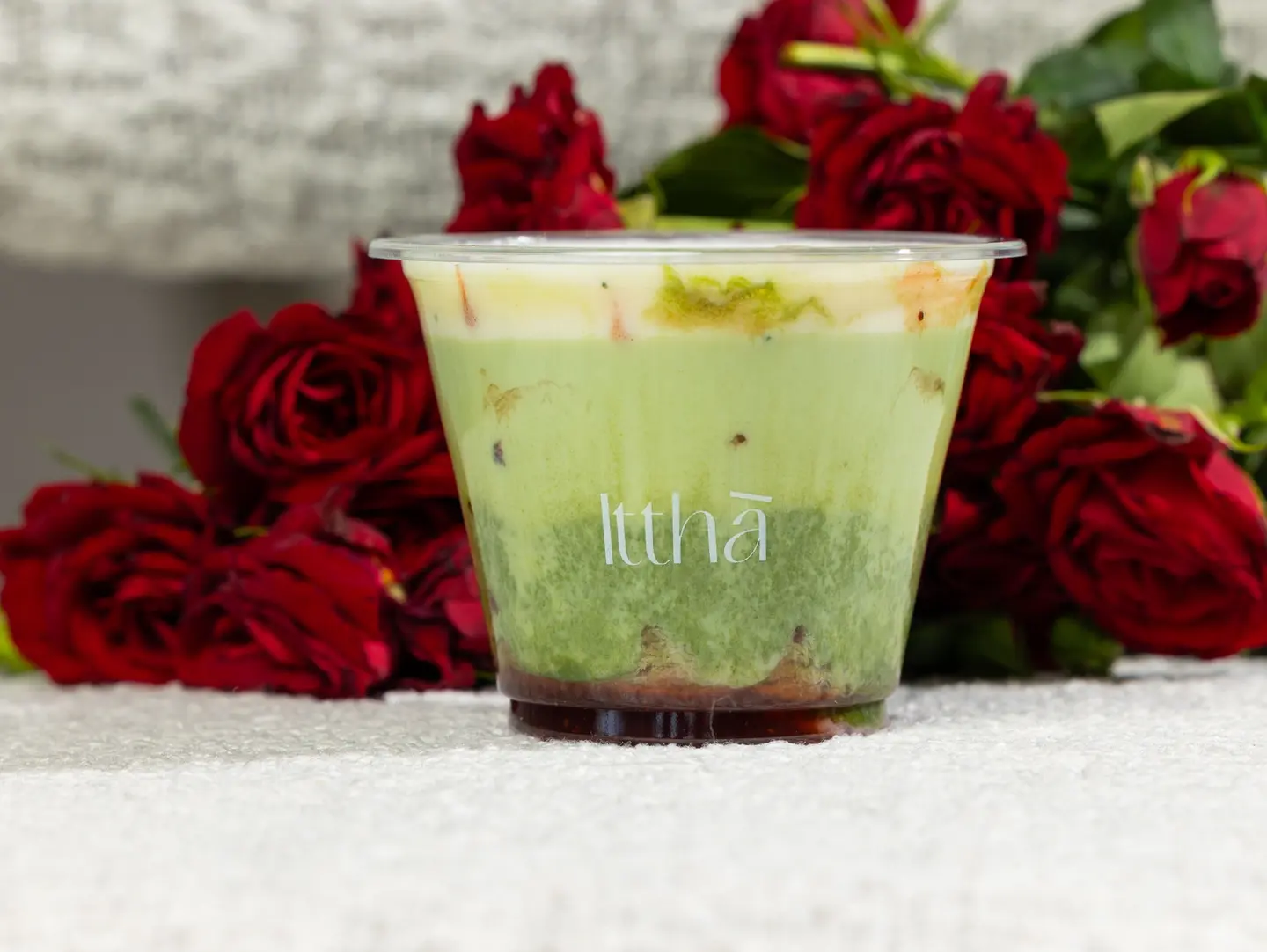 Strawberry Matcha Cloud Foam