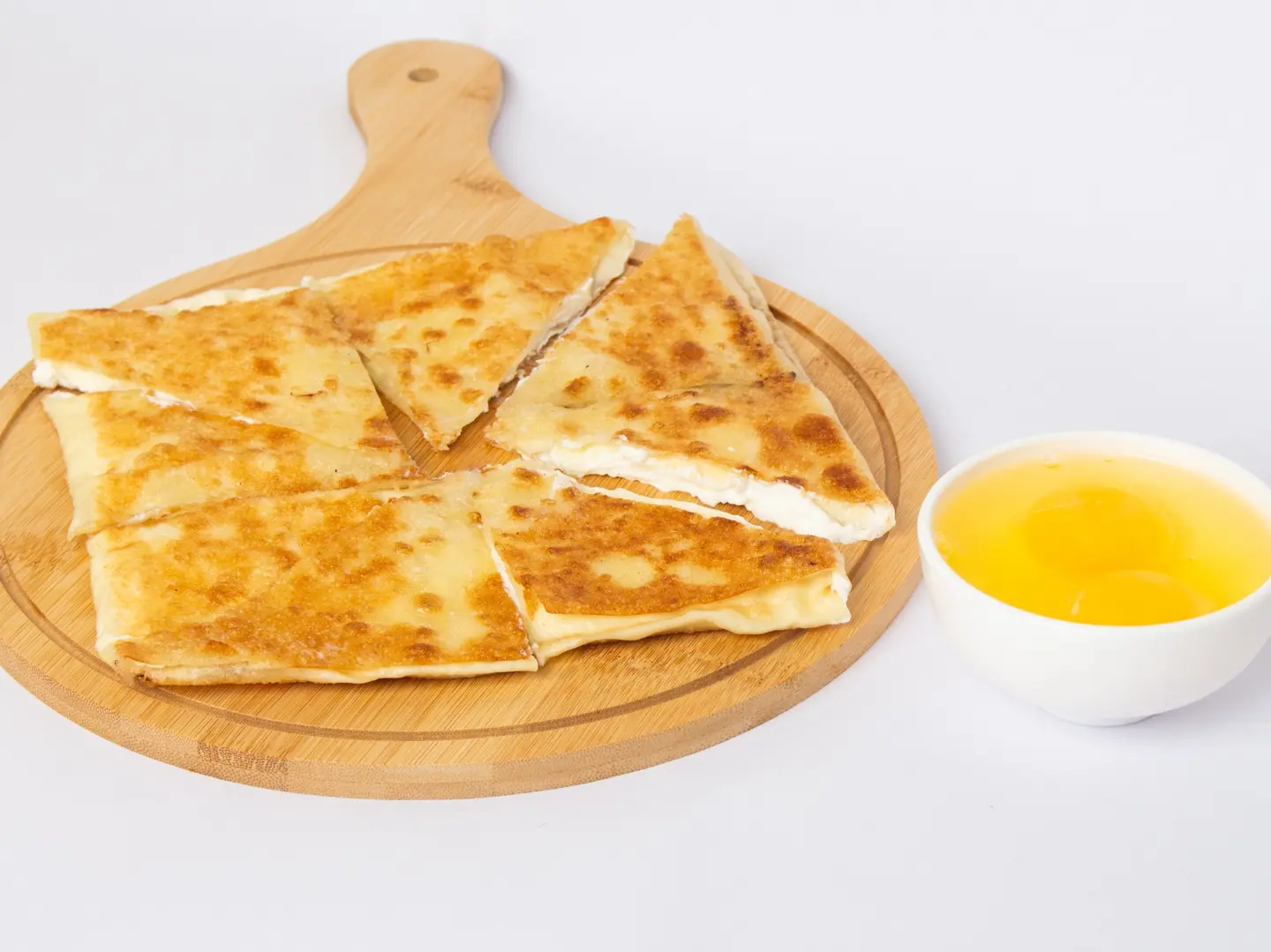 فطيرة جبنه سائل مع بيض