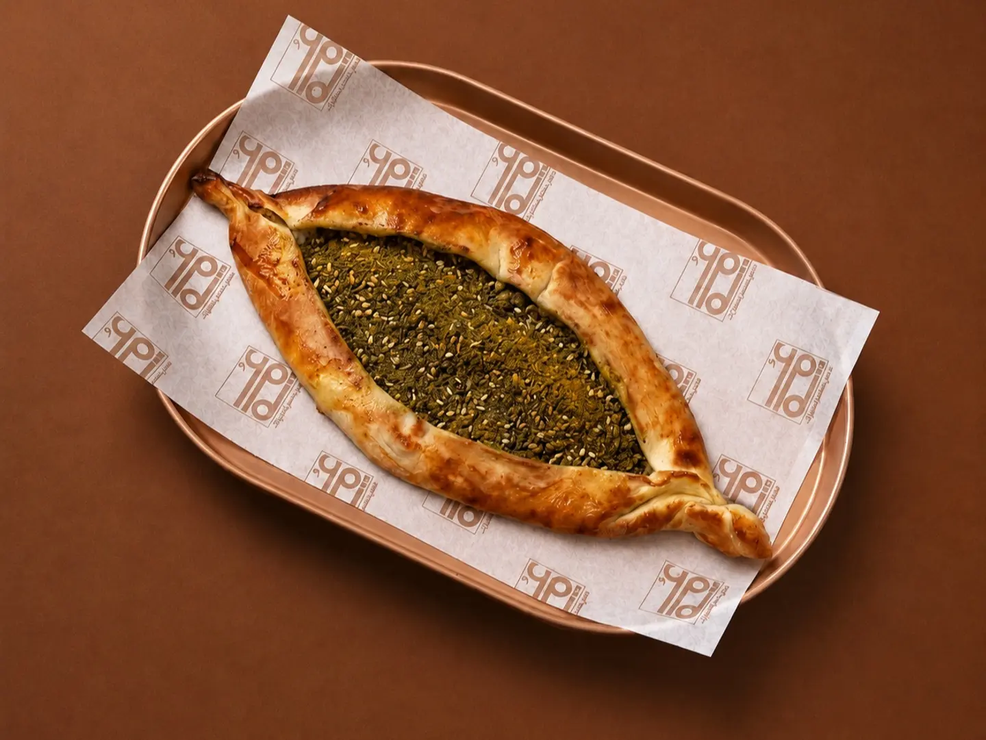 فطيرة جبنة وزعتر