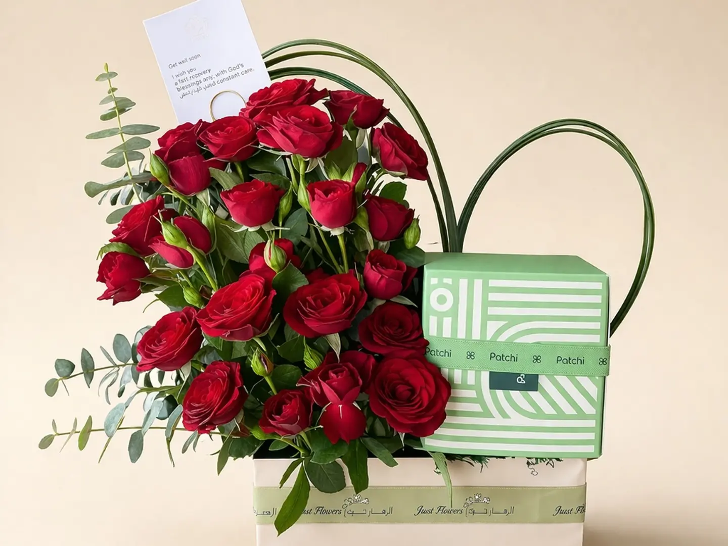 Chocolate And Rose Package 25