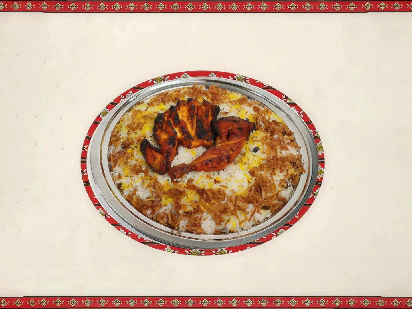 نصف دجاج تندوري