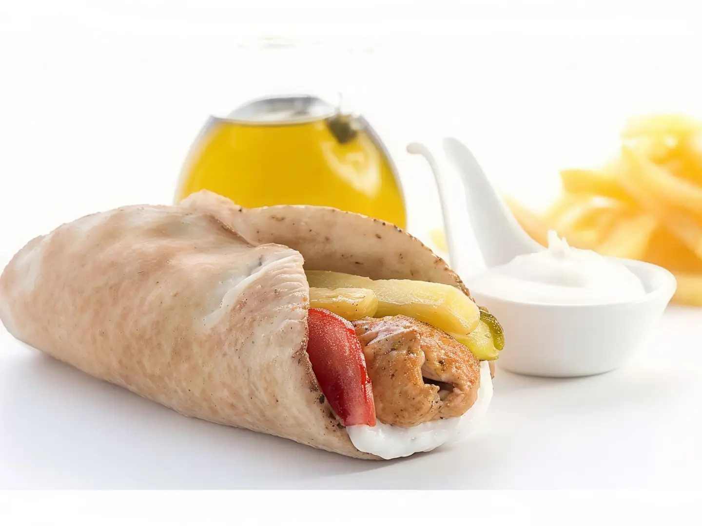 وجبة كباب دجاج