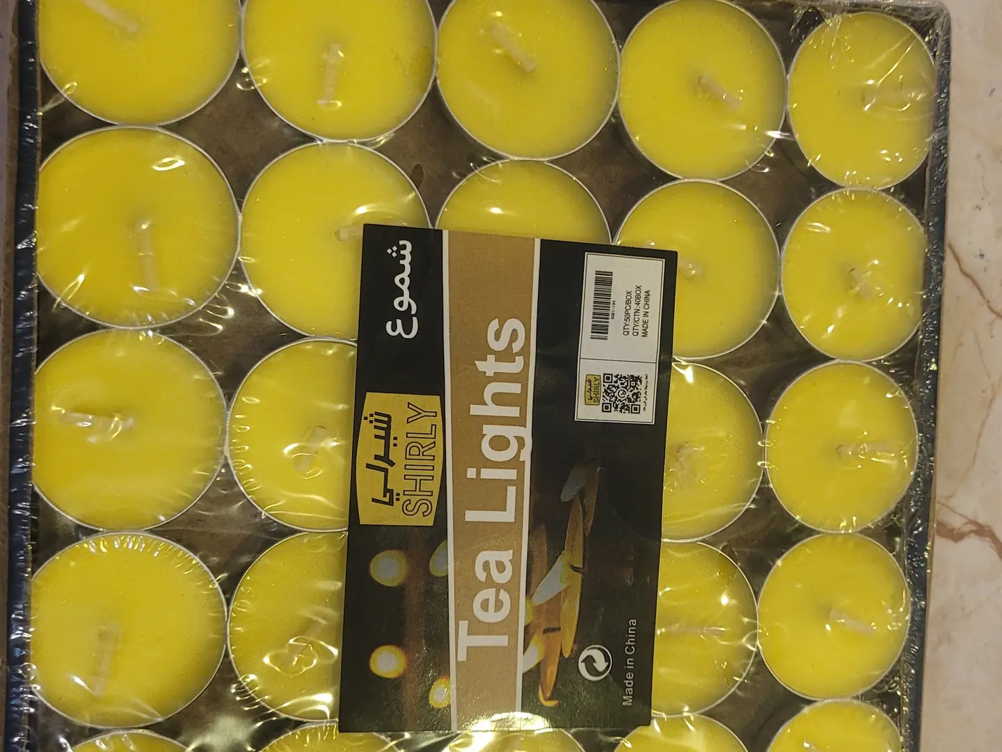 Shirley Yellow Candles