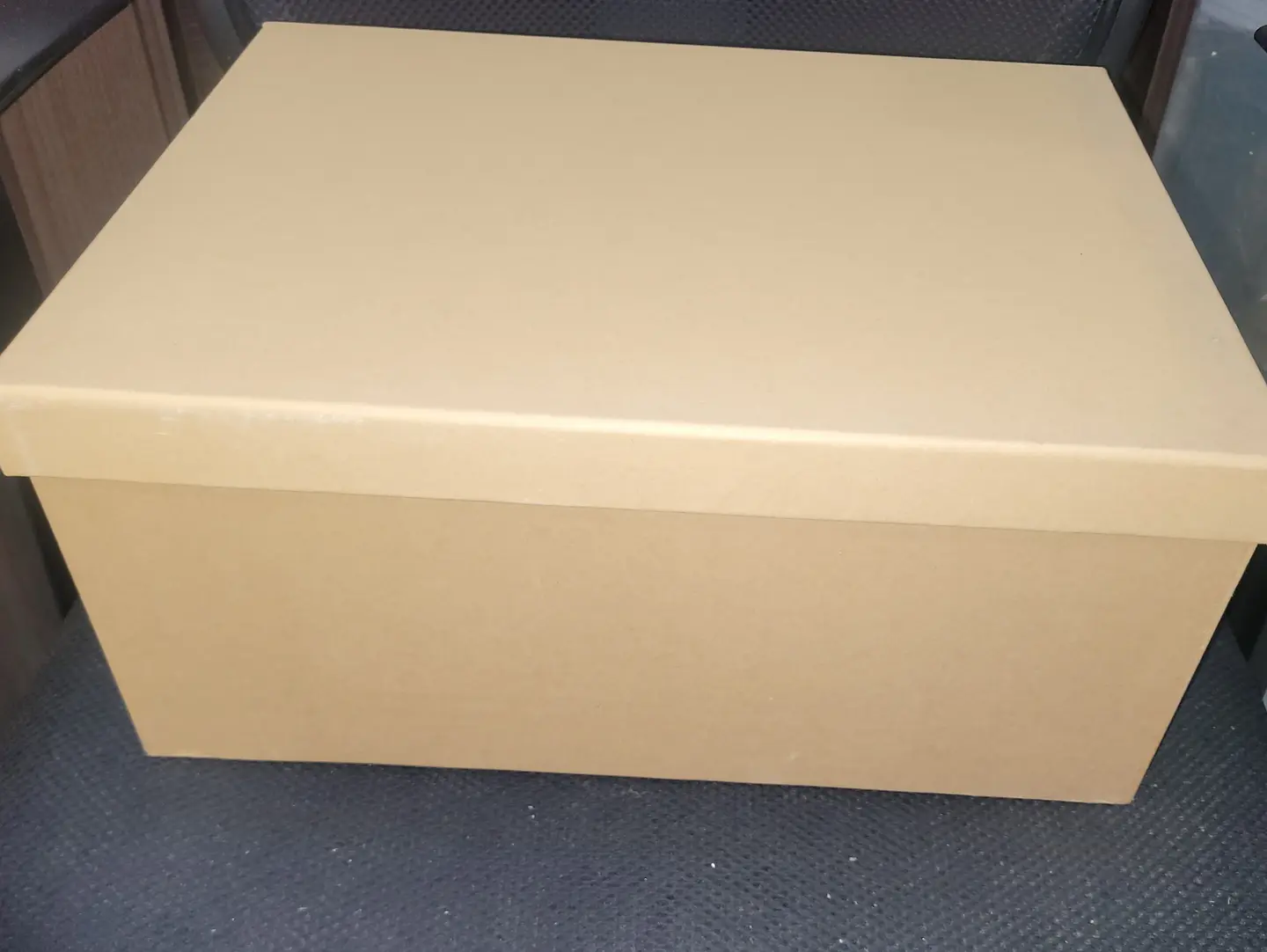 Large Beige Box