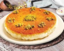 كنافة بالقشطة
