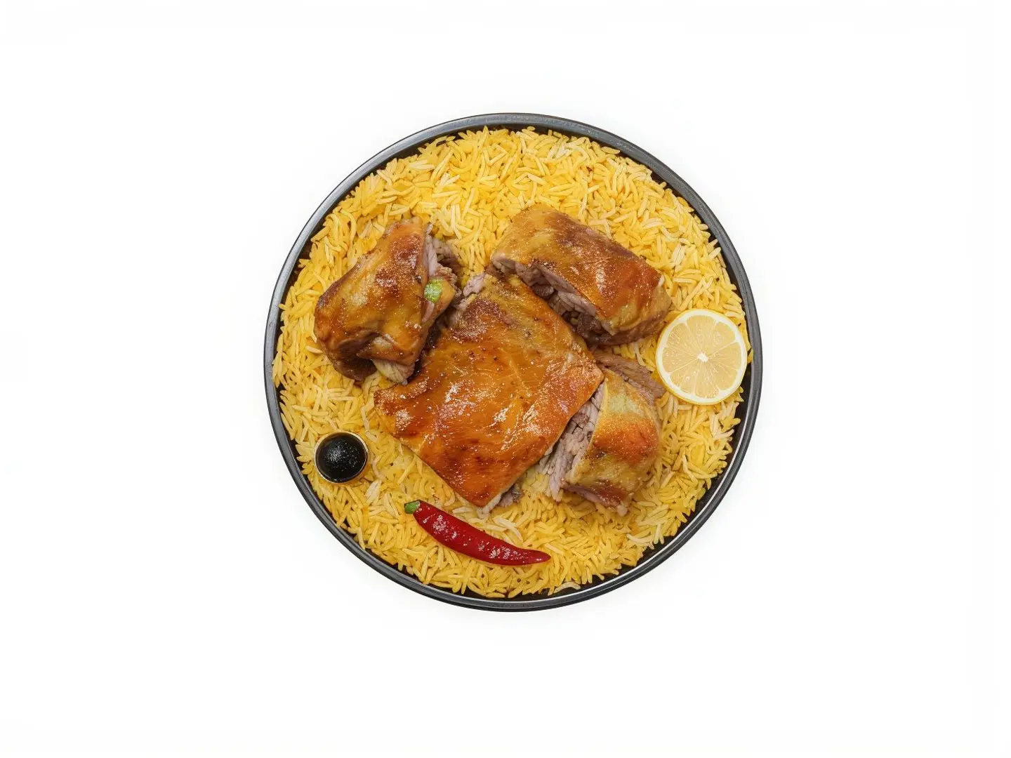 كبسة لحم لشخص واحد