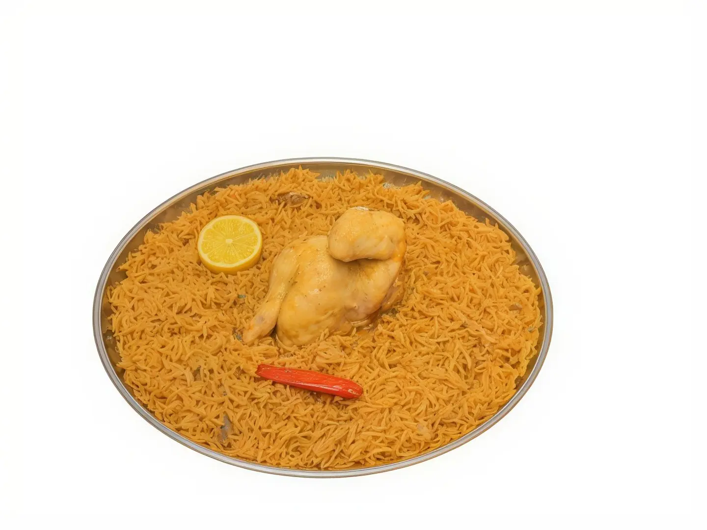 نص حبة دجاج مضغوط