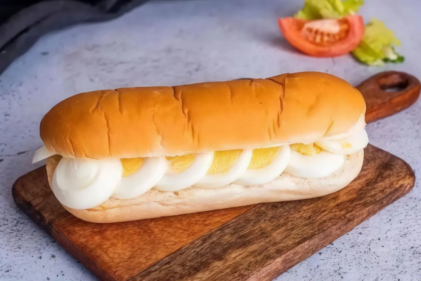 Boiled Egg Sandwich