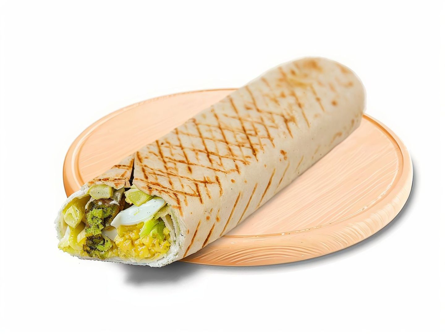 ساندويتش فلافل بيض مقلي