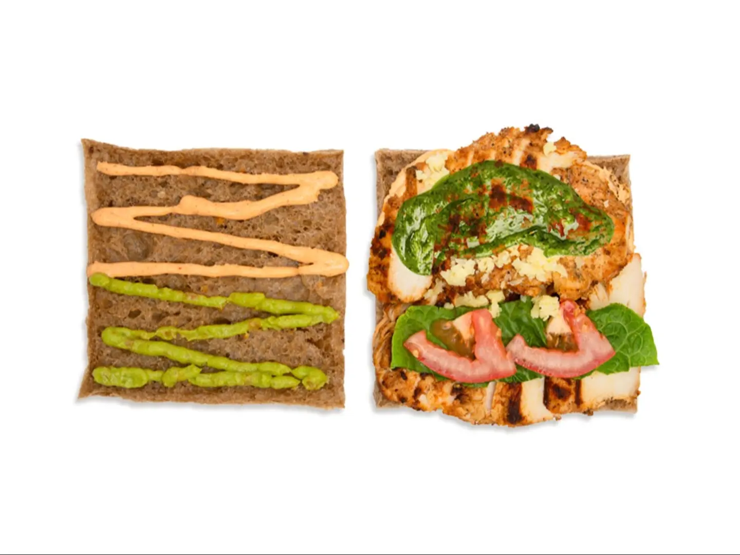 Pesto Chicken Grill Sandwich