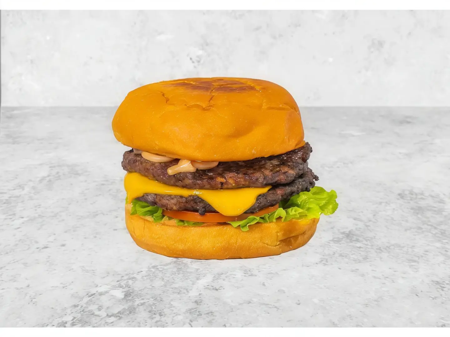 Double Grilled Beef Burger