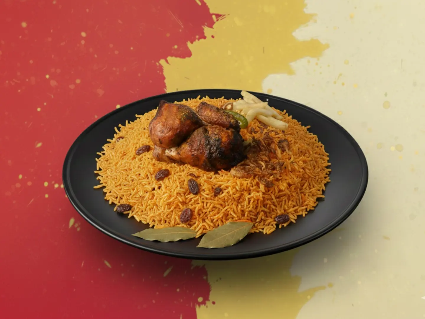 دجاج الشوايه مع الارز-نص