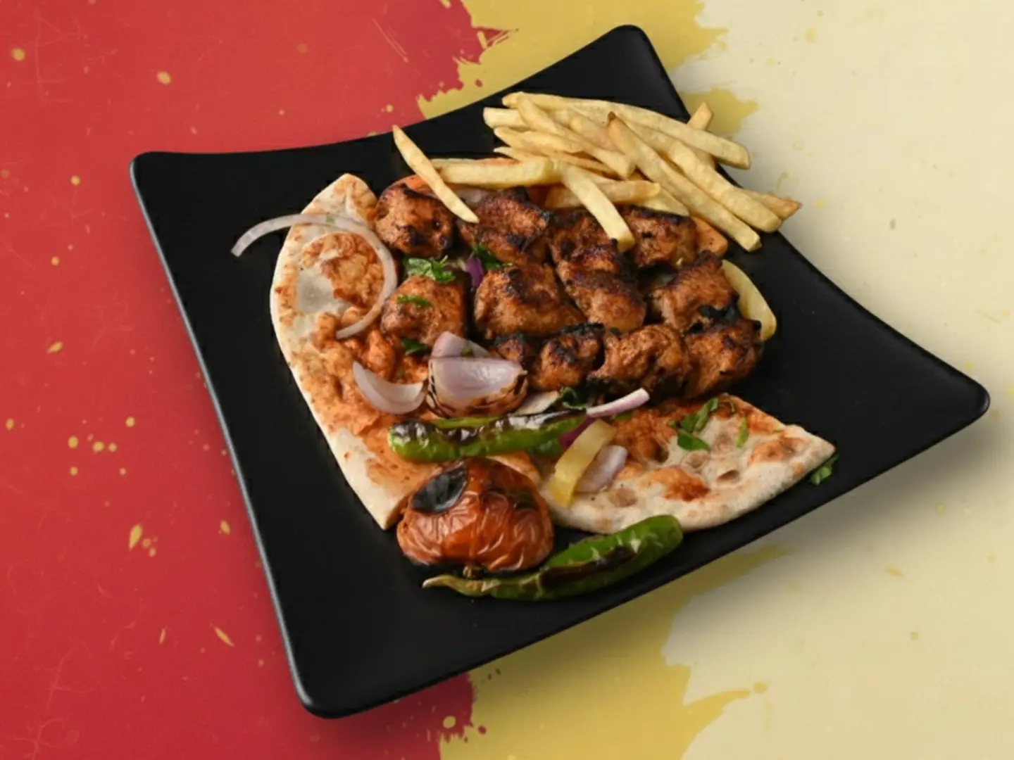 كباب اوصال دجاج-نص كيلو