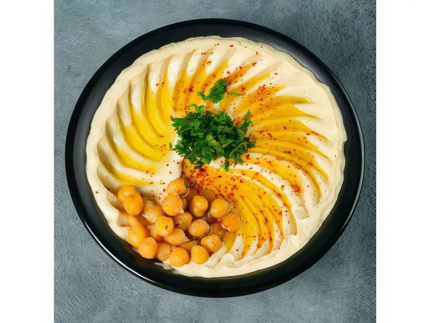 حمص طعم الشواية