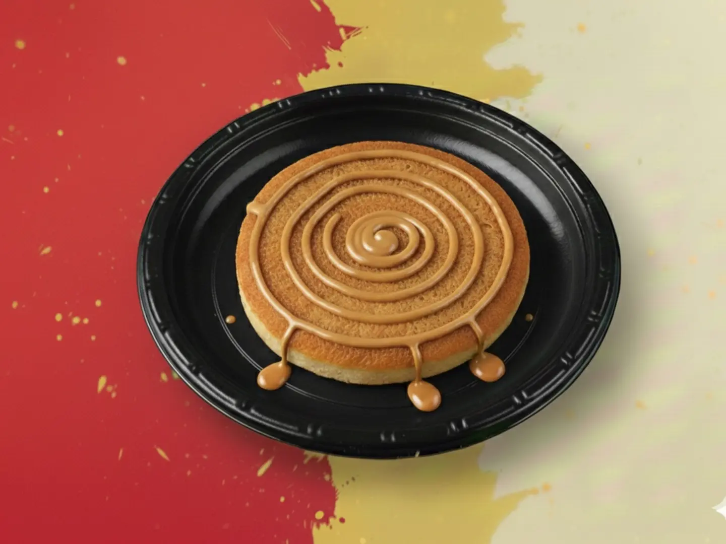 كنافة قشطه بصوص لوتس