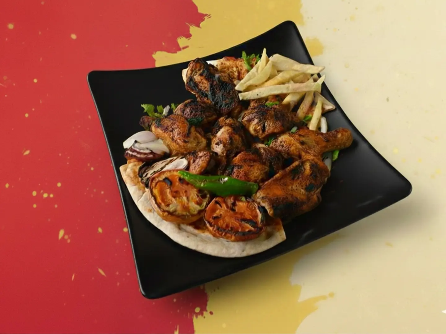 شيش طاوق بالعظم-نص كيلو