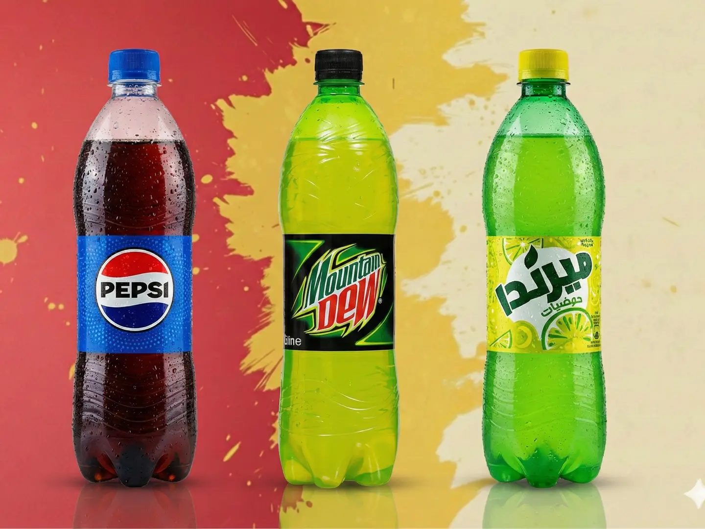 مشروبات الغازيه- لتر