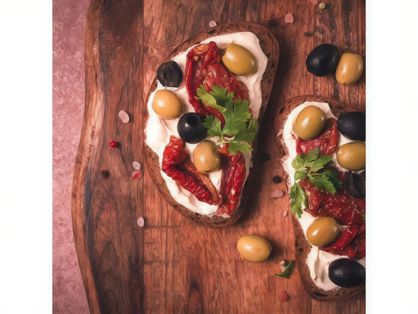 لبنة بالزيتون