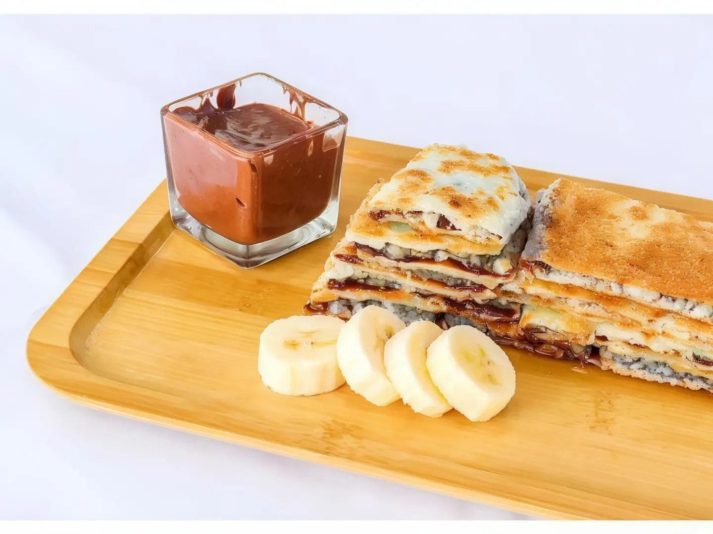 مطبق حلو نوتيلا مع موز