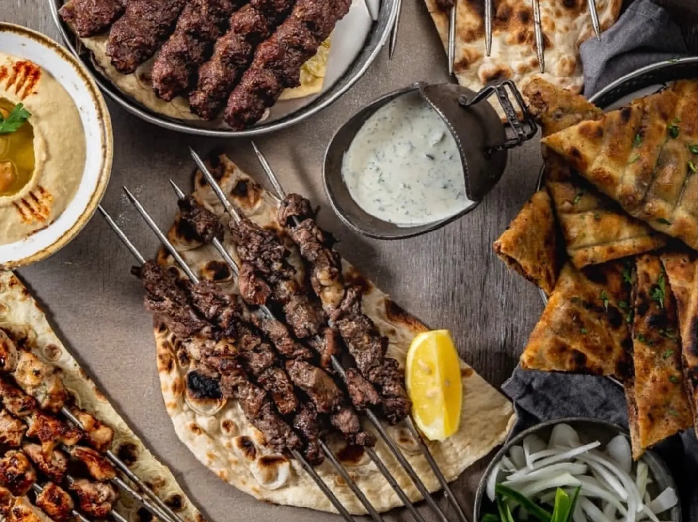 صحن مشكل مشويات