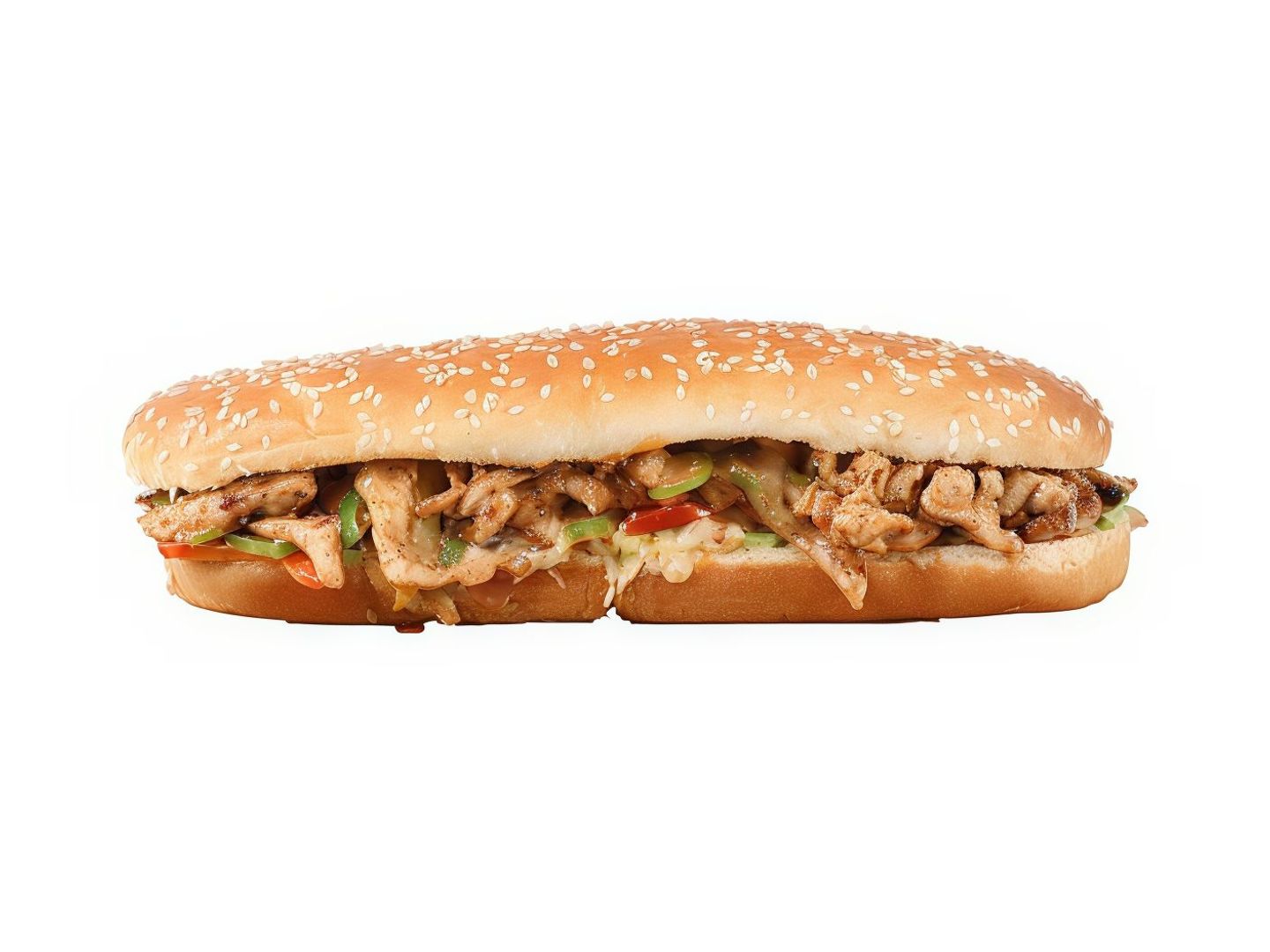ساندوتش دجاج مكسيكي حار