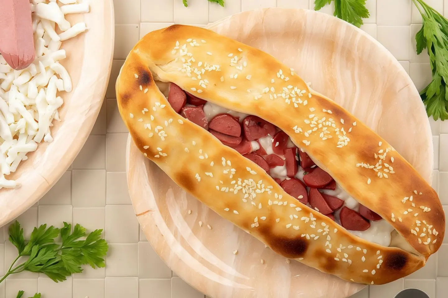 نقانق موزريلا