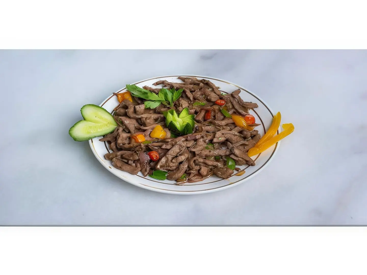 صحن كبدة غنم