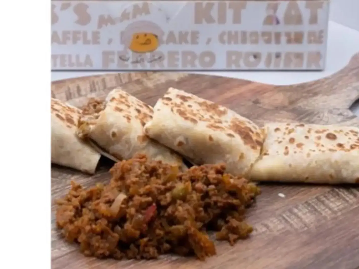 Chapati Fresh Lamb Meat