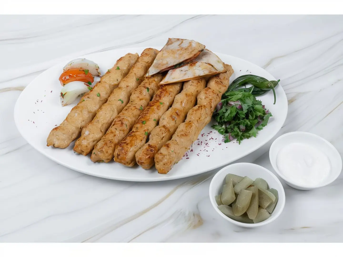 كفته دجاج مشويه 1 كيلو