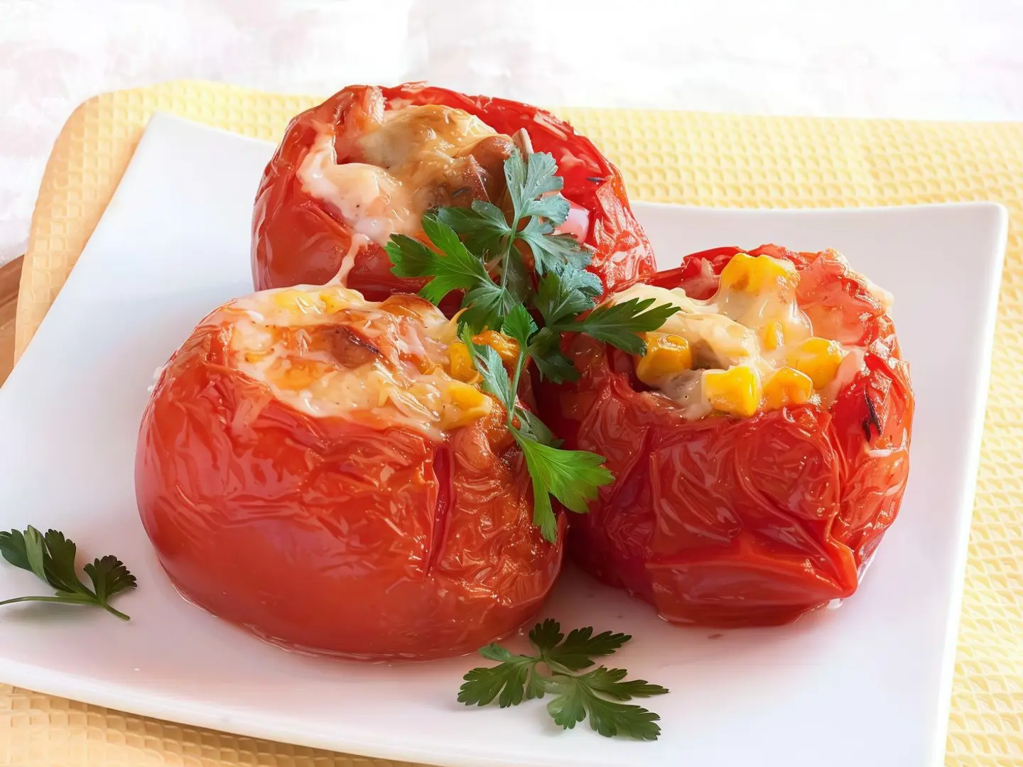 Grilled Tomatoes With Labneh