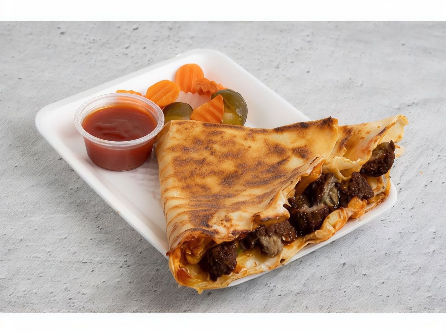 Beef Shawarma Crepe