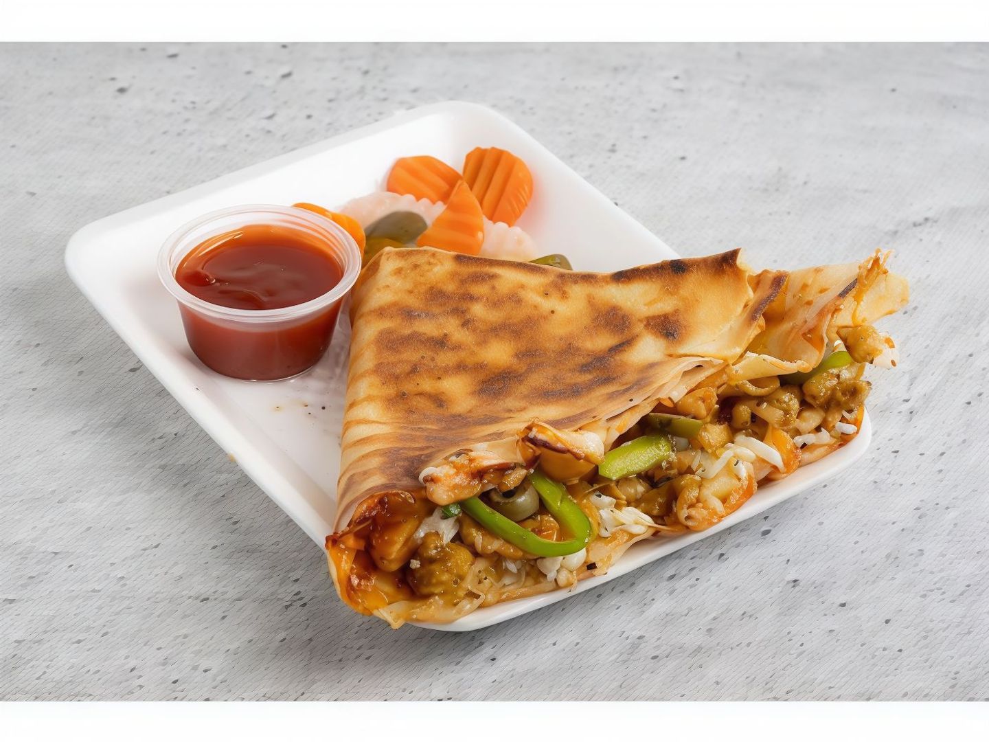 Shrimp Crepe