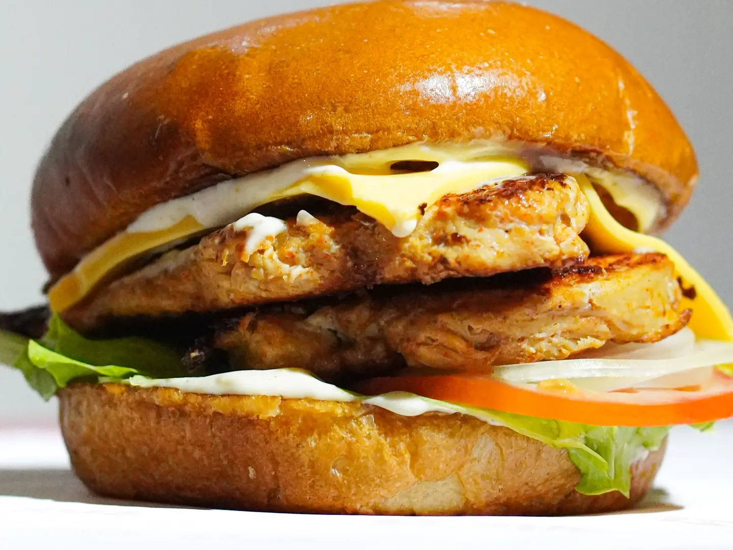 Double Chicken Burger