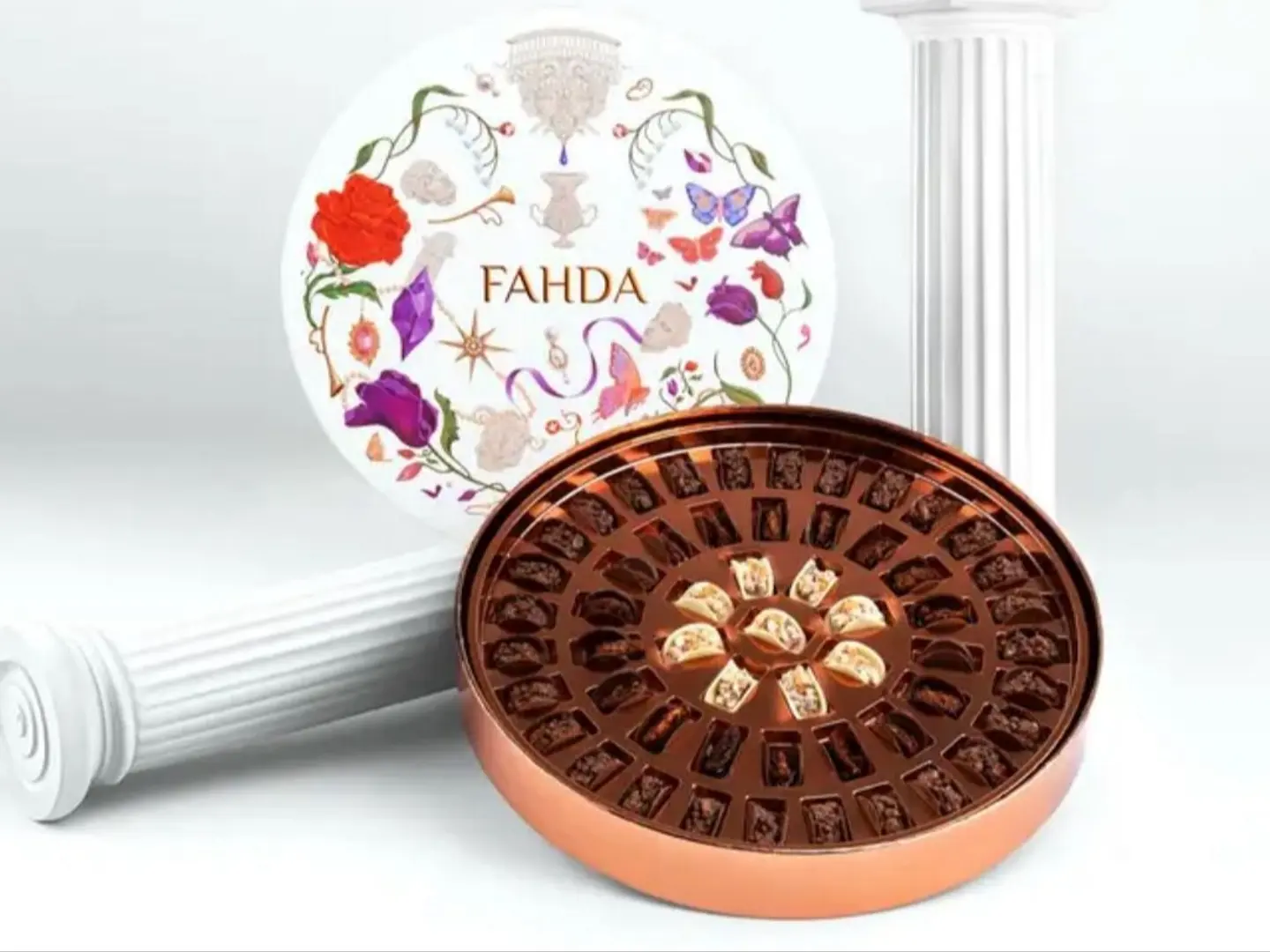 فهدة تاكو دائري كبير