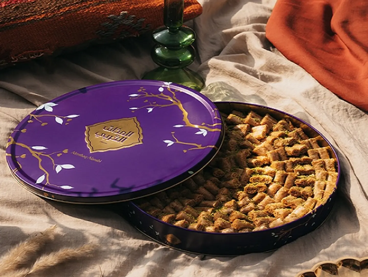 اصابع البقلاوة المذاق العربي كبير