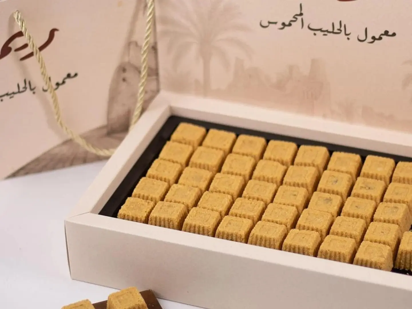 معمول ريمه بالحليب المحموس