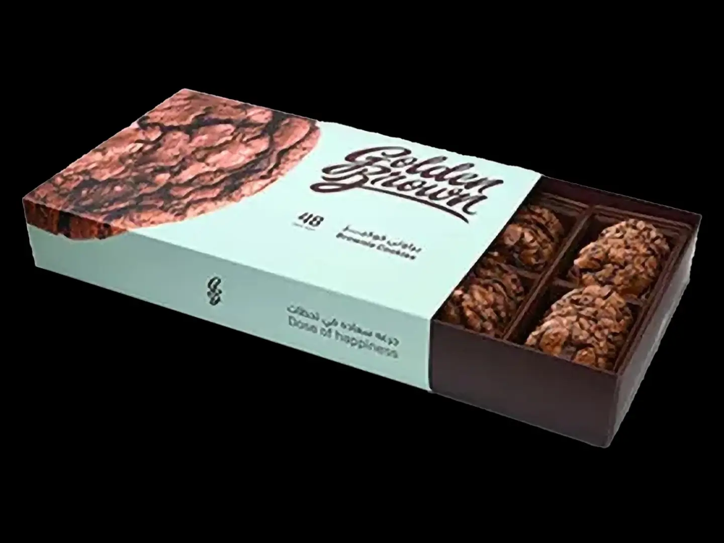 كوكيز جولدن براون بالشوكولاتة كبير