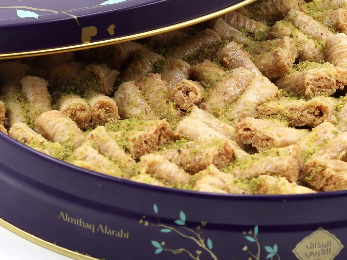 بقلاوه المذاق العربي صغير