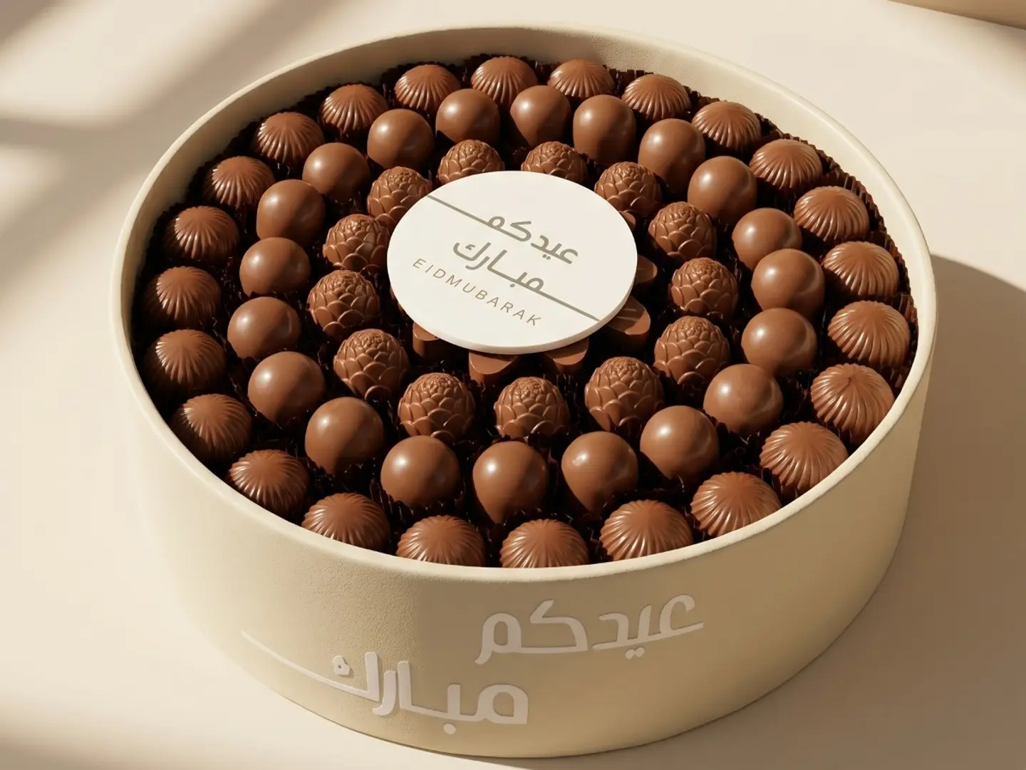 صينية شوكلت عيد كبير