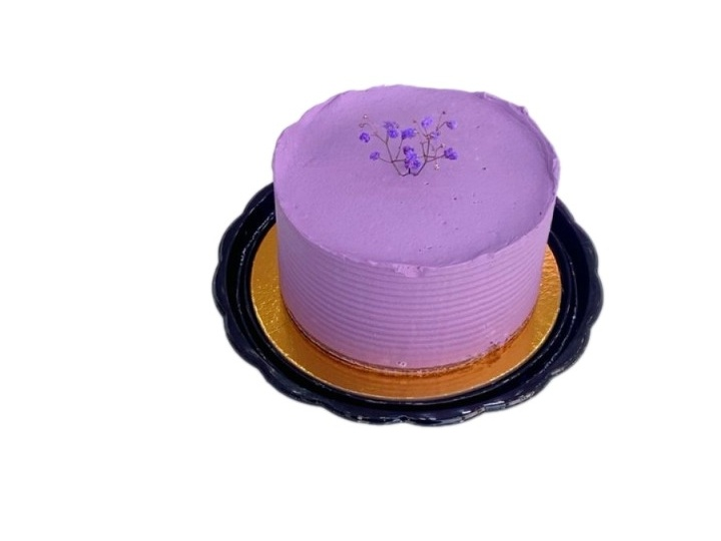 Purple Vanilla Cake