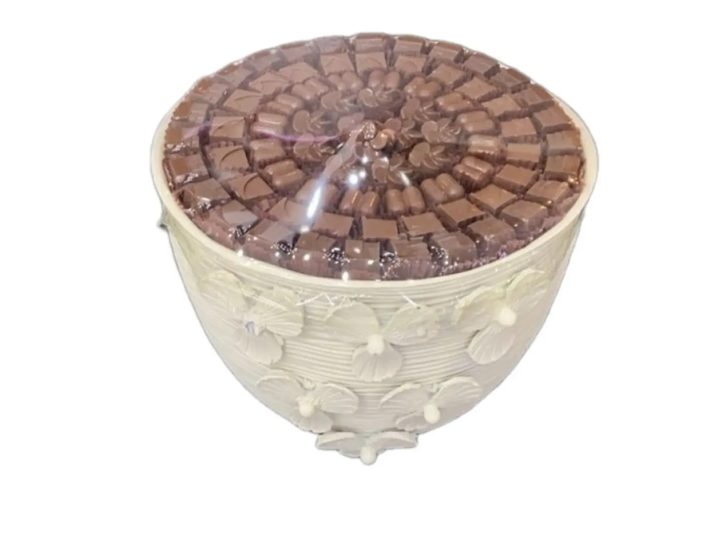 Belgian Chocolate Tray With Roses