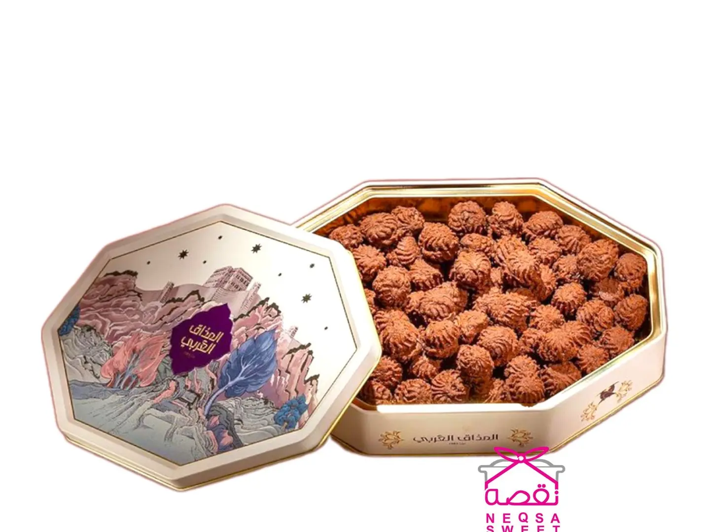 Small Chocolate Filled Petit Fours With An Arabic Flavor