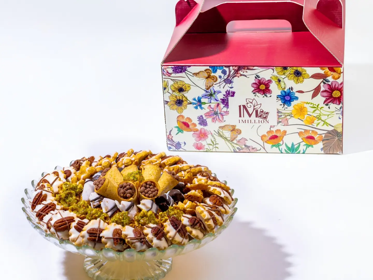 صينية حلي ايطالي كريستال