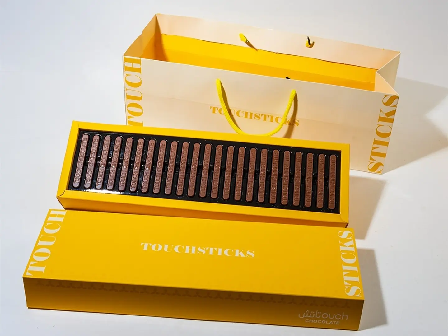 تاتش استيك كراميل كرانشي