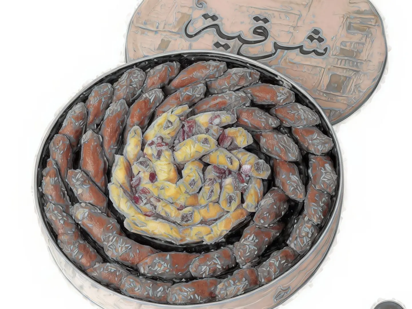 Large Oriental Pecan Baklava