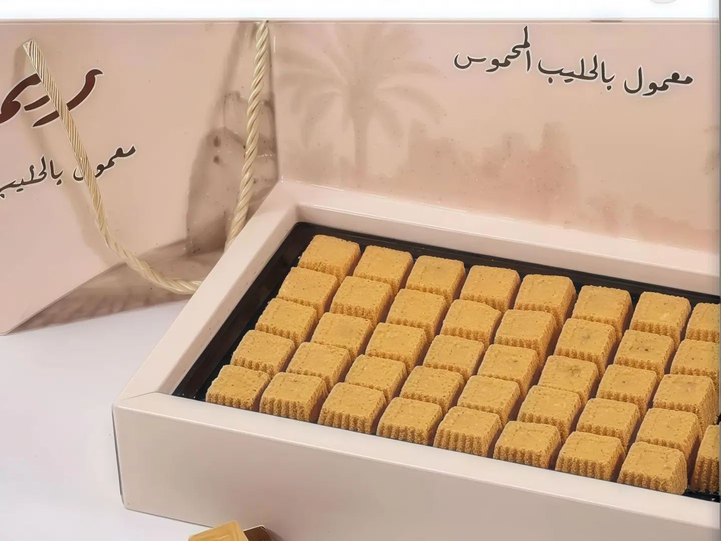 معمول ريمه بالحليب المحموس