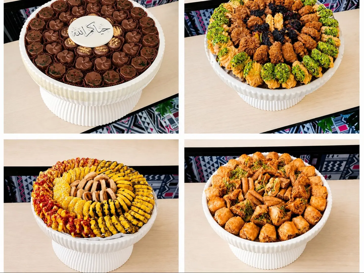 Trays Display At Vip