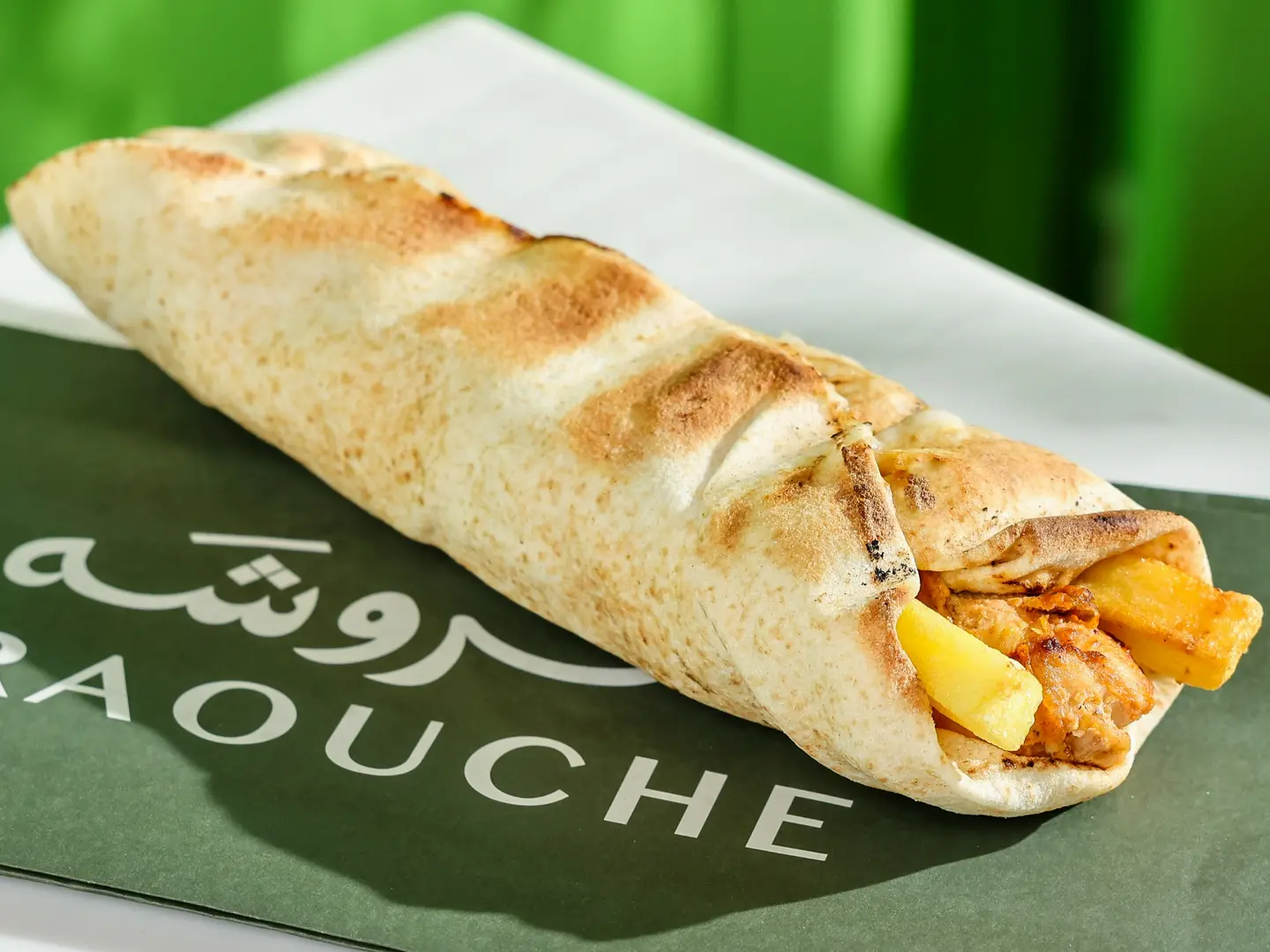 لفة كباب دجاج