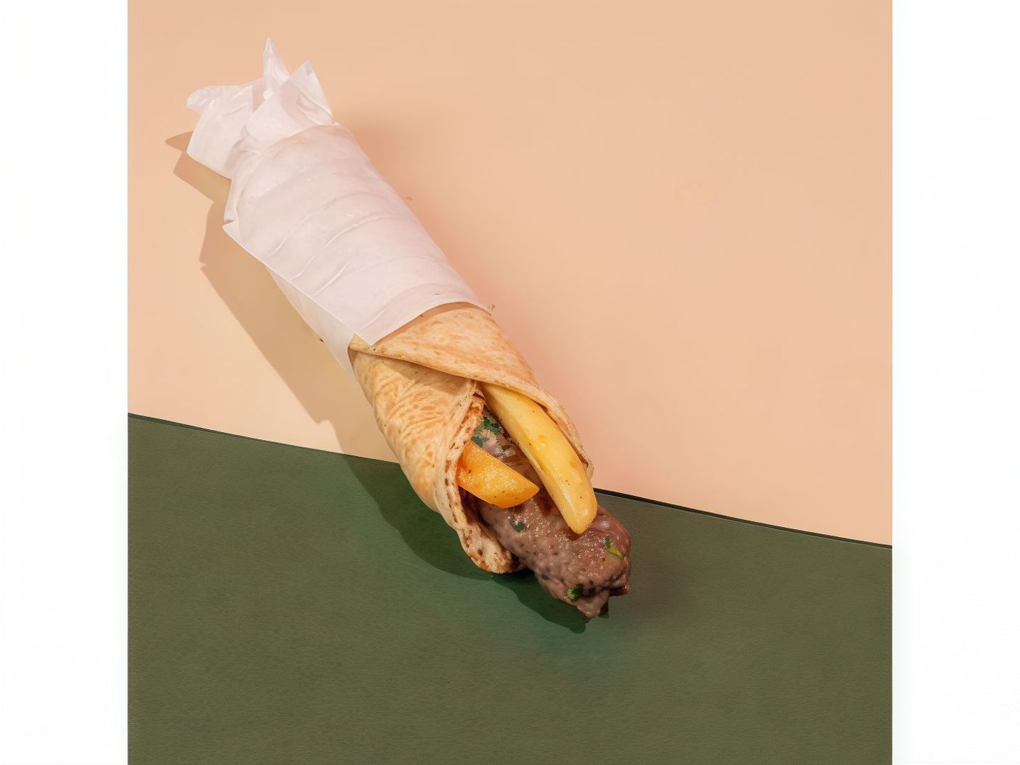 Sausage Kebab Roll