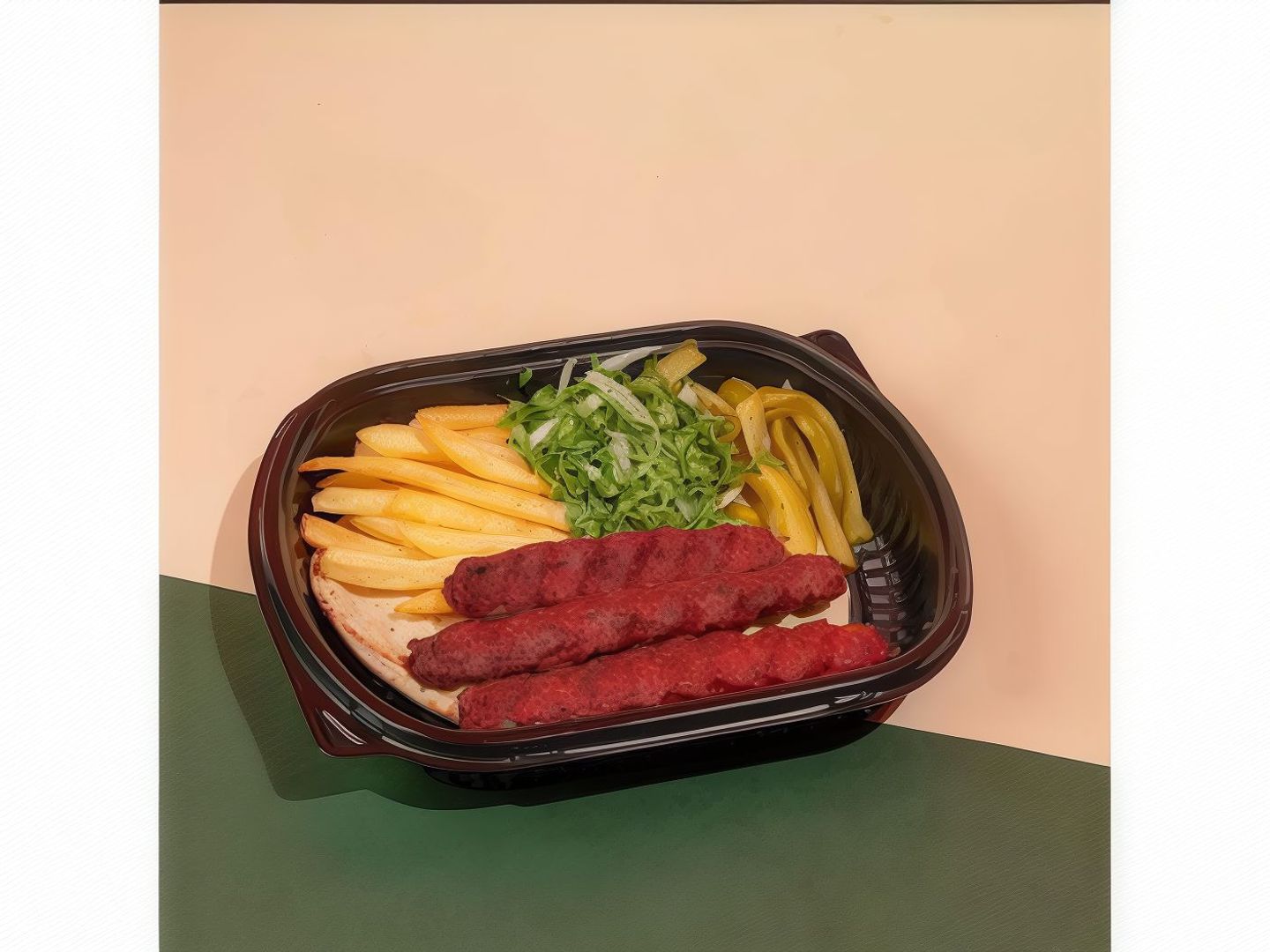 Sausage Kebab Plate